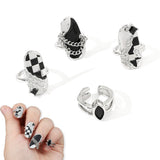 Nuevo anillo de anime para decoraci¨®n de u?as.