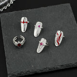 Nuevo anillo de anime para decoraci¨®n de u?as.