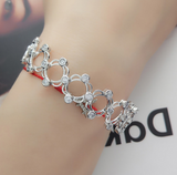 Magia 2 en 1 plegable anillo retr¨¢ctil pulsera damas anillo joyer¨ªa regalo