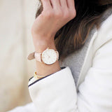 Reloj De Dama De Moda A Escala Romana