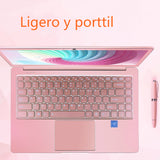 Laptop delgada rosa