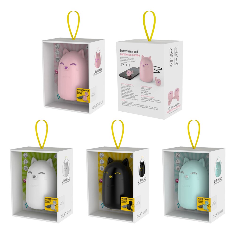 Cute Wireless Earphone Bluetooth 5.0 Headset