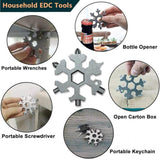 Multiherramienta Snowflake 19 en 1