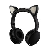 Multiple Color LED Cat Ear Fold Headphones