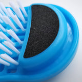 Plastic Bath Shoe Pumice Stone Foot Scrubber Shower Brush
