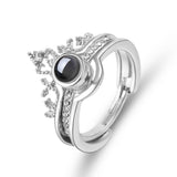 Magia 2 en 1 plegable anillo retr¨¢ctil pulsera damas anillo joyer¨ªa regalo