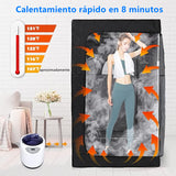Sauna de vapor port¨¢til para el hogar