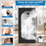 Sauna de vapor port¨¢til para el hogar
