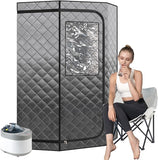 Sauna de vapor port¨¢til para el hogar