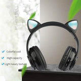 LED Colorful Lights Bluetooth Headset