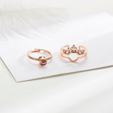 Magia 2 en 1 plegable anillo retr¨¢ctil pulsera damas anillo joyer¨ªa regalo