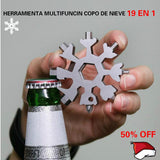 Multiherramienta Snowflake 19 en 1