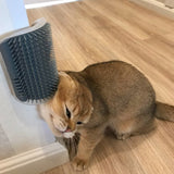 Masaje Para Gatos Con Cepillo De Esquina Para Gatos