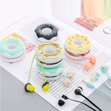 Cute Donuts Macarons Earphones