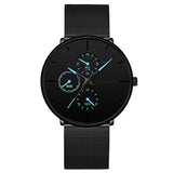 Reloj de negocios negro Reloj cl¨¢sico de lujo