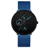 Reloj de negocios negro Reloj cl¨¢sico de lujo