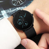 Reloj de negocios negro Reloj cl¨¢sico de lujo