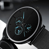 Reloj de negocios negro Reloj cl¨¢sico de lujo