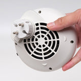 Mini calentador el¨¦ctrico port¨¢til 900w 220v ventilador de aire caliente de calefacci¨®n de escritorio