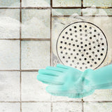 Guantes de cocina Guantes de limpieza de silicona Guantes m¨¢gicos de silicona para lavar platos