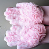 Guantes de cocina Guantes de limpieza de silicona Guantes m¨¢gicos de silicona para lavar platos