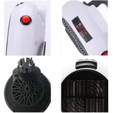 Mini calentador el¨¦ctrico port¨¢til 900w 220v ventilador de aire caliente de calefacci¨®n de escritorio