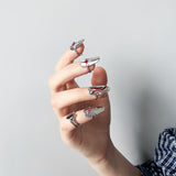 Nuevo anillo de anime para decoraci¨®n de u?as.