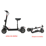 Patinete el¨¦ctrico de aleaci¨®n de aluminio de 10 pulgadas