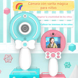 C¨¢mara con varita m¨¢gica para ni?os