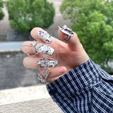 Nuevo anillo de anime para decoraci¨®n de u?as.