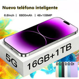 i15 Pro Max Tel¨¦fono inteligente HD de 6,8 pulgadas