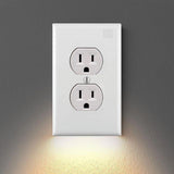 Panel de pared de salida con luz nocturna LED - Para el pasillo del dormitorio