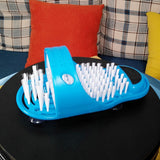 Plastic Bath Shoe Pumice Stone Foot Scrubber Shower Brush