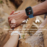 P6 Smart Watch Wristband Sport Clock Heart Rate Monitor Sleep Monitor Smartwatch