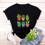 Top Con Estampado De Cactus