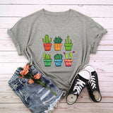 Top Con Estampado De Cactus