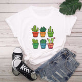 Top Con Estampado De Cactus