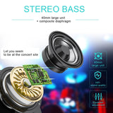 LED Colorful Lights Bluetooth Headset