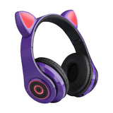 LED Colorful Lights Bluetooth Headset