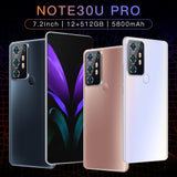 Nota 30U Pro nuevo tel¨¦fono inteligente