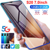 S20 12 + 512G Tel¡§|fono Android De 7 Pulgadas