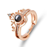 Magia 2 en 1 plegable anillo retr¨¢ctil pulsera damas anillo joyer¨ªa regalo